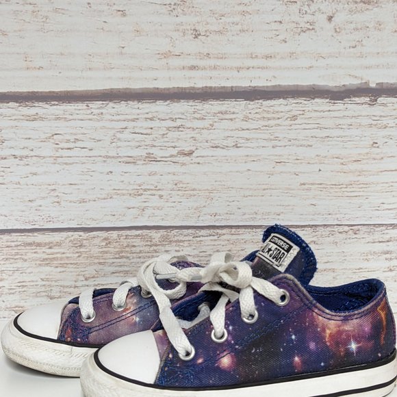 Converse Kids Galaxy lace up shoe size 8T - Picture 2 of 7